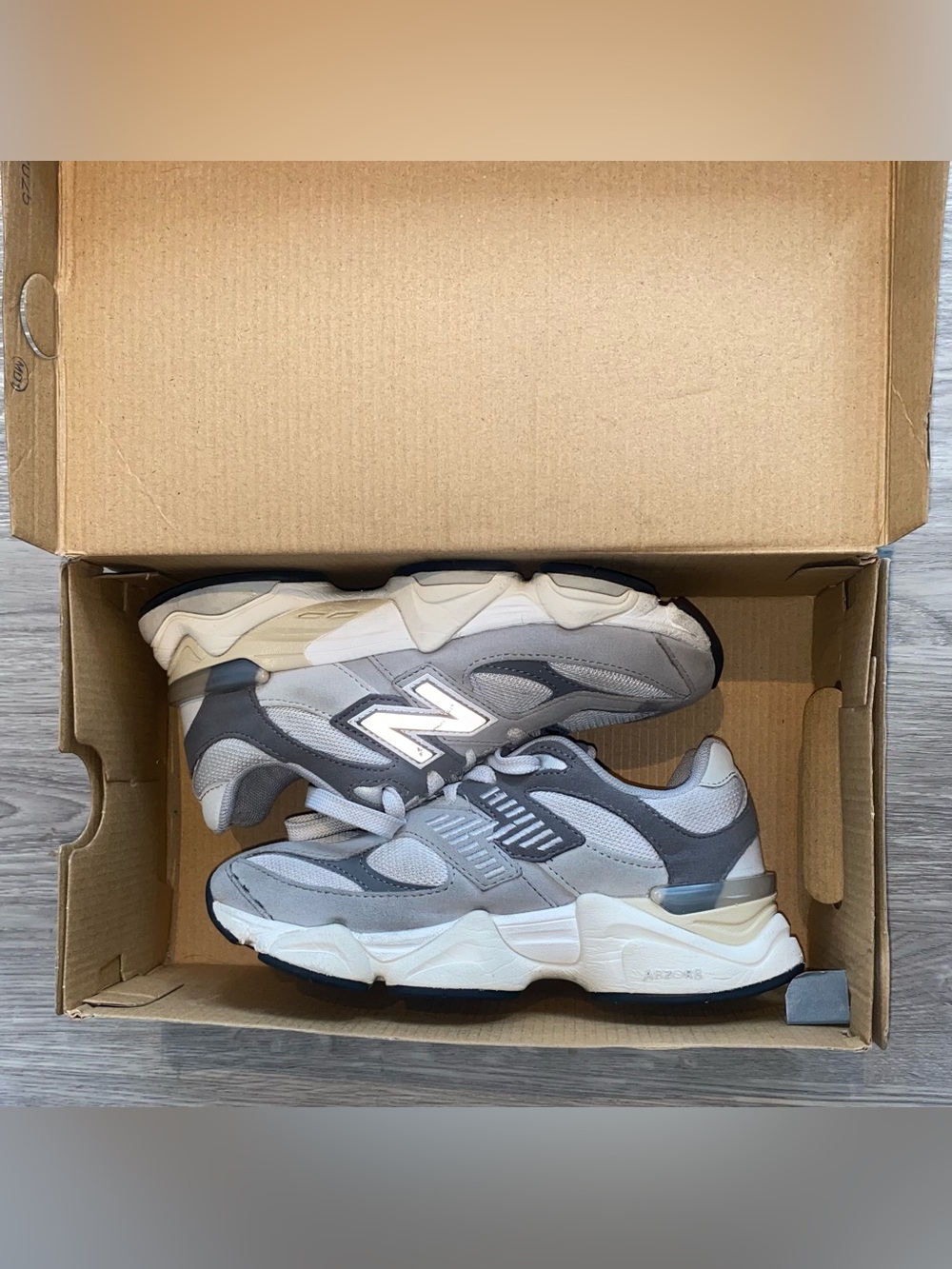 New Balance Kids Grey Athletic Sneakers